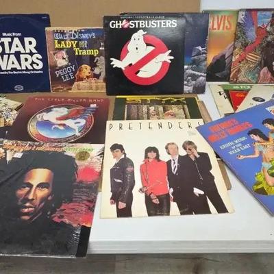 Vintage Vinyl Star Wars Walt Disney Steve Miller Bob Marley And More
