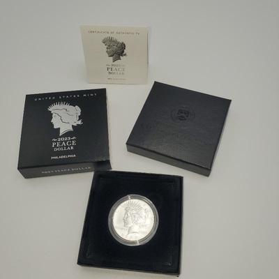 Lot 1042 peace dollar 2023