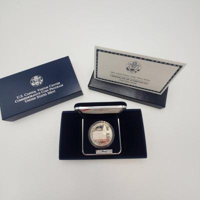 Lot 1196 2001 US Mint US Capitol Visitor Center Commerative Coin Program - Proof Clad Half Dollar