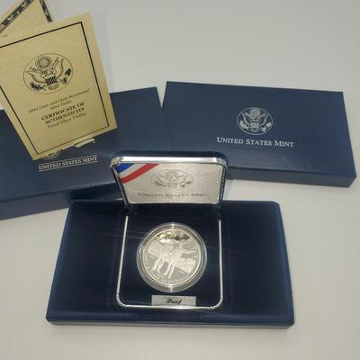 Lot 1159 2004 lewis clark bicentenial silver dollar coin