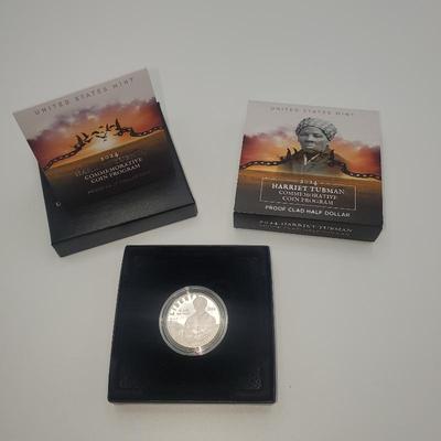 Lot 1149 2024 Harriet Tubman Commerative Coin Program Silver Dollar Proof