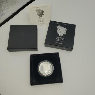Lot 1041 peace dollar 2023