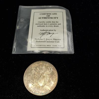 Lot 1210 2010 walking liberty silver dollar