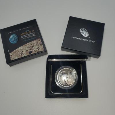 Lot 1101 apollo commerative coin 2019