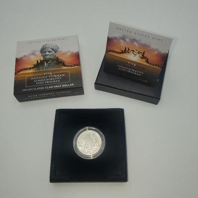 Lot 1148 2024 Harriet Tubman Commerative Coin Program Silver Dollar Proof