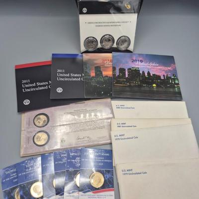 Uncirculated sets prez coins