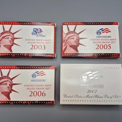 Us silver proof sets 4