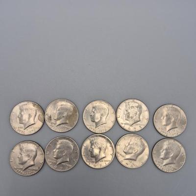 Lot 1507 half dollars