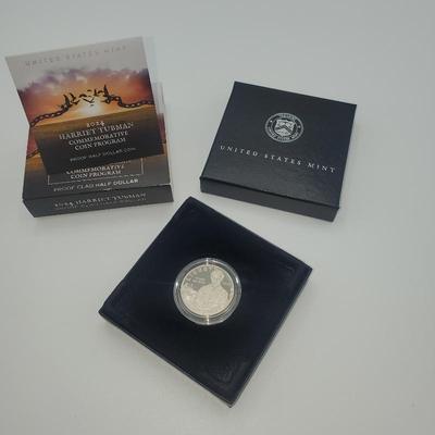 Lot 1153 2024 Harriet Tubman Commerative Coin Program Silver Dollar Proof
