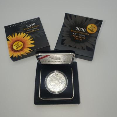 Lot 1143 womens suffrage silver dollar