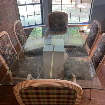Glass Table For 6