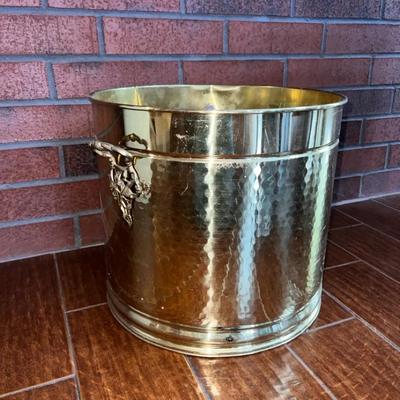 Gold planter