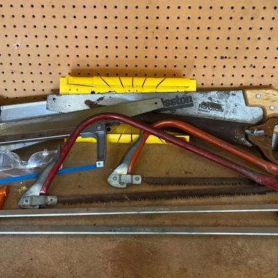 Saws And Miter Box