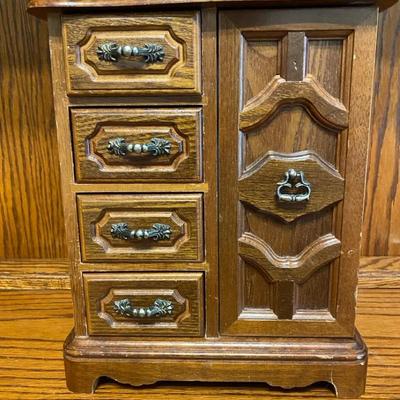 Baby Blue Jewelry Box
