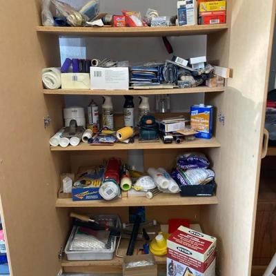 Cabinet & Items