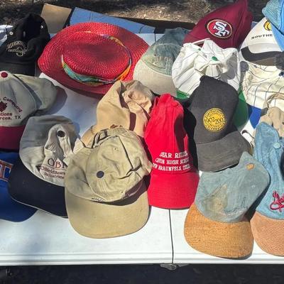 Large Collection Of Vintage Hats 