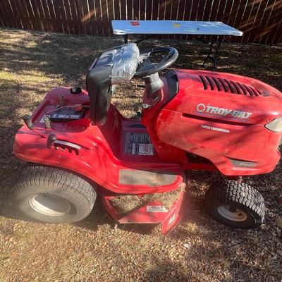 Riding Lawn Mover With Trailer
