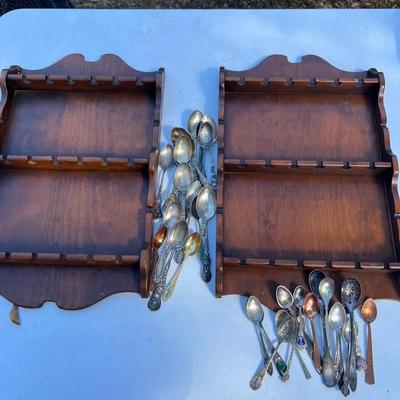 Vintage Spoons & Wooden Displays