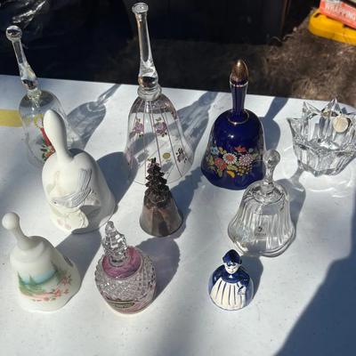 Collection Of Decorative Hand Bells 