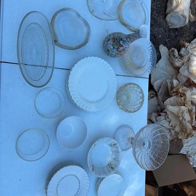 Variety Of Glass And China 