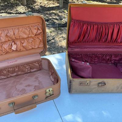 Antique/vintage Boxes And Suitcases 