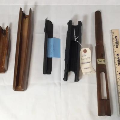 Rifle Stocks Lot British, Mosberg, Kar-98 