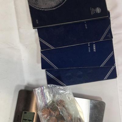 Lincoln Head Cent And Whitman Books