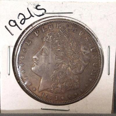 1921-S Morgan Dollar Coin Type 2