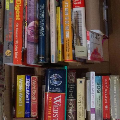 Mixed Books, Guns, Cookbooks, Non Fiction