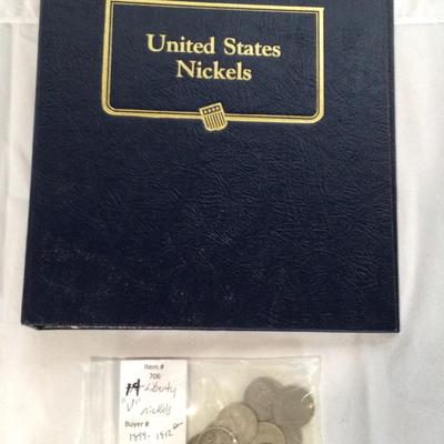V Nickels Set Mixed