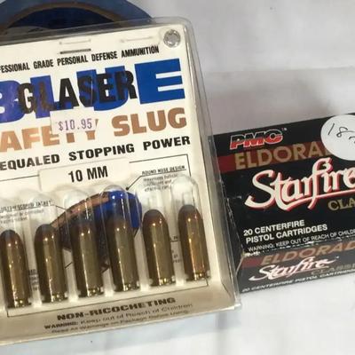 10 Mm Safety And FMJ