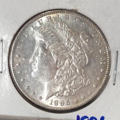 1896 Morgan Silver Dollar