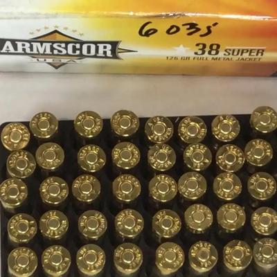 38 Super 125 Gr FMJ + Brass