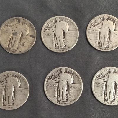 Standing Liberty Coin Lot