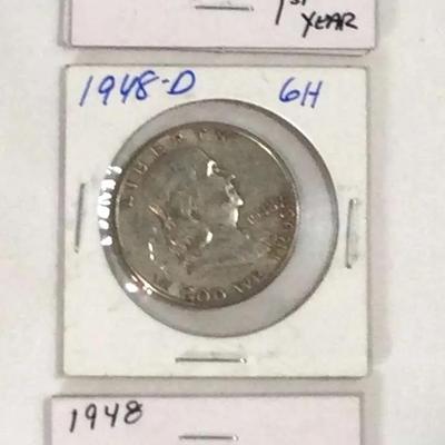 1948-P/D Franklin Silver