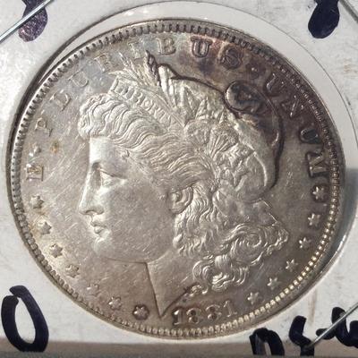 1881-O Morgan Silver Dollar