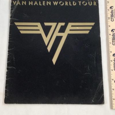 Van Halen World Tour 1979 Fan Booklet