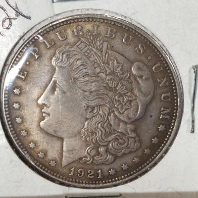 1921 Morgan Silver Dollar 