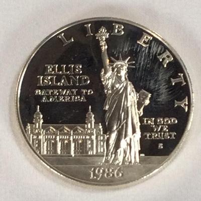 1986-P Statue Of Liberty 90% Silver Coin Lot