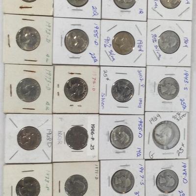 Silver Quarter Lot