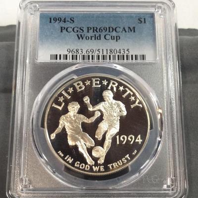 1994-S Liberty $1 Slabbed PCGS PR69 DCAM