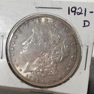 1921-D Morgan Coin