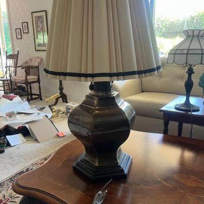 Brass lamp
