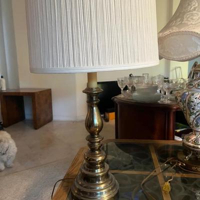 Brass lamp