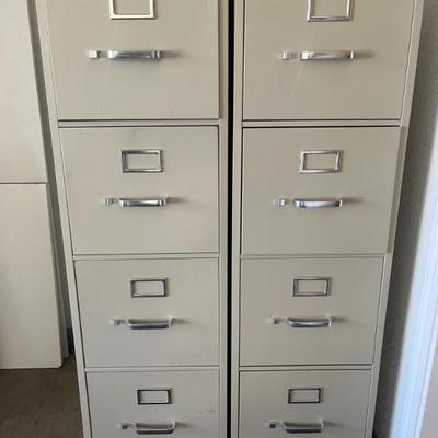 4-drawer vertical filing cabinets
