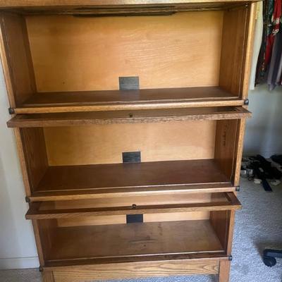 Antique Melton-Rhodes Bookcase with Glass Doors c. 1915 $300 For more photos:https://www.facebook.com/marketplace/item/1215943816962175