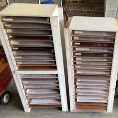 Multi-Shelf Craft Storage Units (2)