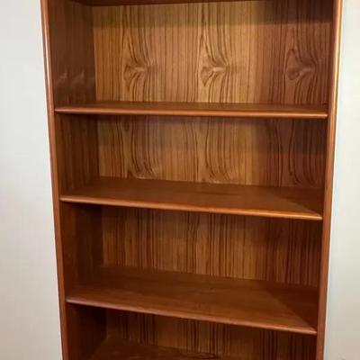 Wooden Bookshelf Made In Denmark 