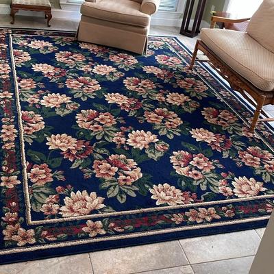 Beaulieu 'Rose Bouquet' Theme 8'x10' Area Rug