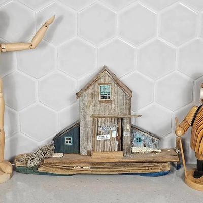 Wooden Räuchermann (1) + Wooden Home Decor (2)
